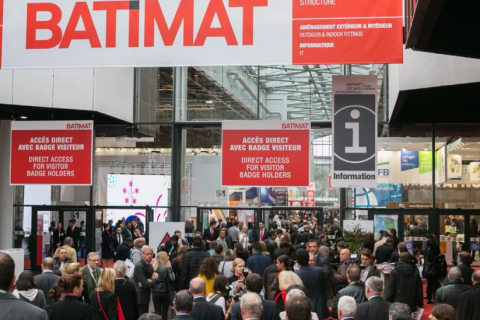 法国巴黎建筑及建材展览会展会现场图片