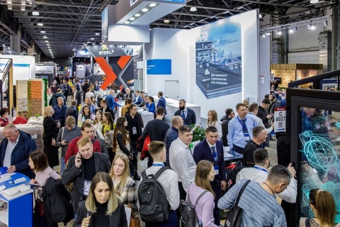 俄罗斯莫斯科建材展览会展会现场图片