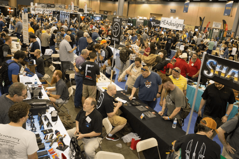 美国德克萨斯州刀具展展会现场图片