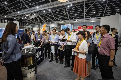 新加坡建筑建材及工程机械展览会BTA展会现场图片