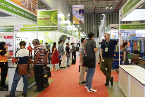 越南河内国际五金及工具展览会展会现场图片
