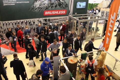 俄罗斯莫斯科五金及电动工具展览会展会现场图片
