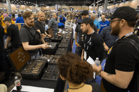 美国西部盐湖城刀具展展会现场图片