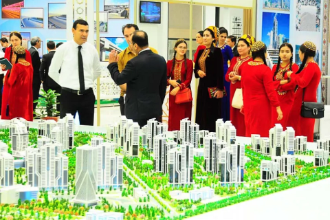 土库曼斯坦建筑建材展览会展会现场图片