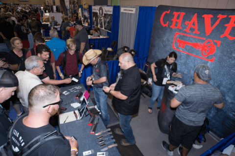 美国德克萨斯州刀具展展会现场图片