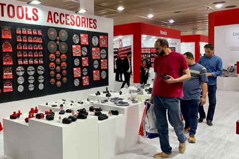 伊朗德黑兰五金工具展览会展会现场图片