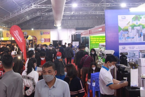 越南建筑建材展览会展会现场图片