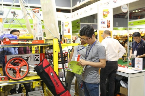 越南河内国际五金及工具展览会展会现场图片