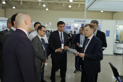 乌兹别克斯坦塔什干建材展览会展会现场图片