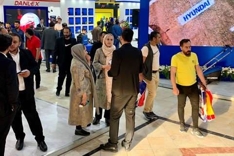 伊朗德黑兰五金工具展览会展会现场图片