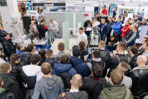 乌克兰基辅建材、工程机械、五金工具展览会展会现场图片