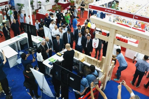 越南建筑建材展览会展会现场图片