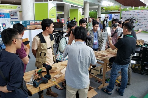 越南河内国际五金及工具展览会展会现场图片