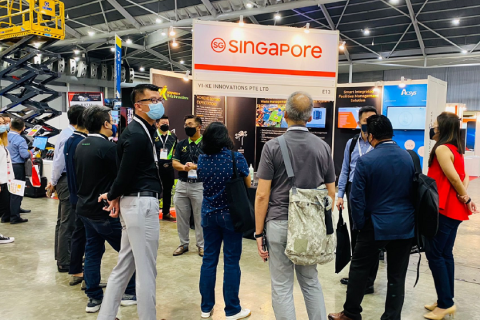 新加坡建筑建材及工程机械展览会BTA展会现场图片