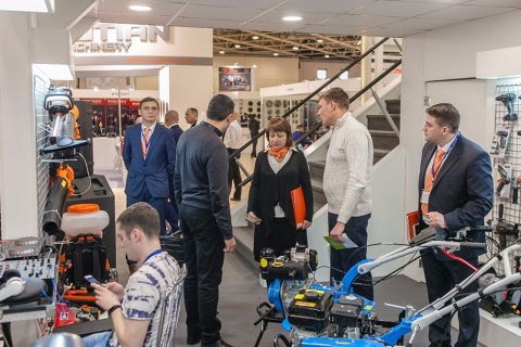 俄罗斯莫斯科五金及电动工具展览会展会现场图片