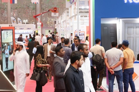 卡塔尔多哈建材展览会展会现场图片