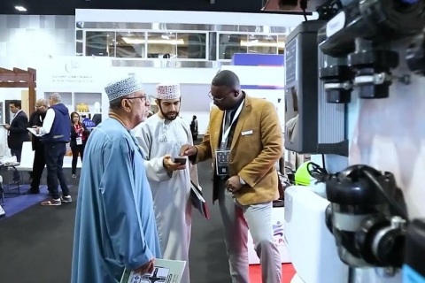 中东阿曼马斯喀特建材展览会展会现场图片