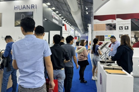 越南胡志明建材五金卫浴展览会展会现场图片