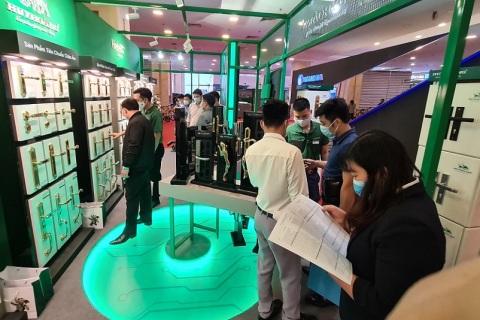 越南胡志明建材五金卫浴展览会展会现场图片