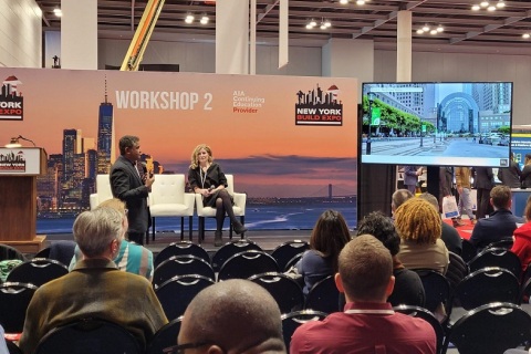 美国纽约建筑建材展览会展会现场图片