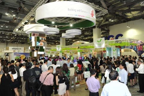 新加坡绿色建筑建材卫浴展览会展会现场图片
