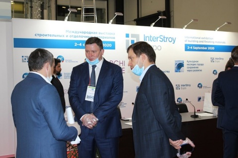 俄罗斯圣彼得堡建材展览会展会现场图片