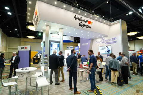 美国幕墙与吊顶展览会AWCI展会现场图片