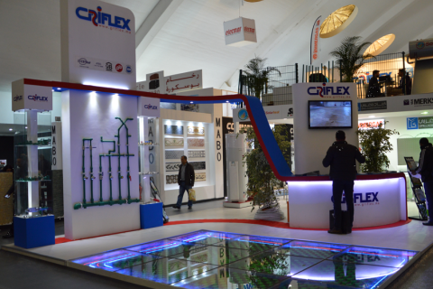 摩洛哥建筑建材门窗展览会展会现场图片