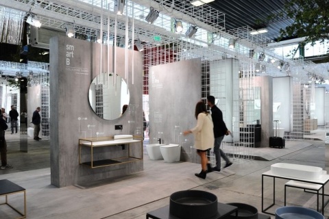 意大利博洛尼亚陶瓷卫浴展览会展会现场图片