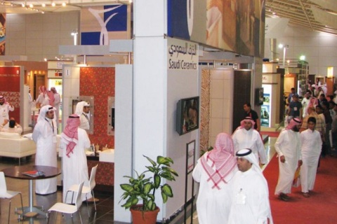 沙特利雅得建筑建材、工程机械、高空作业展览会展会现场图片