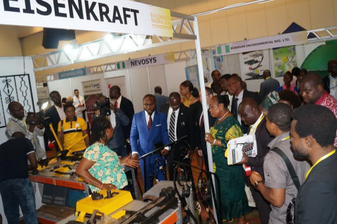 尼日利亚建材及建筑工程展览会展会现场图片