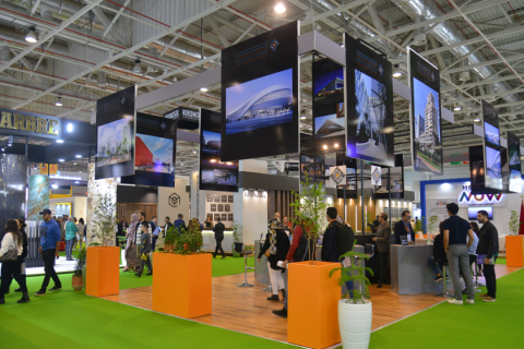 摩洛哥建筑建材门窗展览会展会现场图片