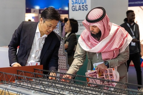 沙特利雅得建筑建材、工程机械、高空作业展览会展会现场图片