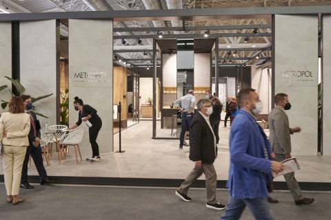 意大利博洛尼亚陶瓷卫浴展览会展会现场图片