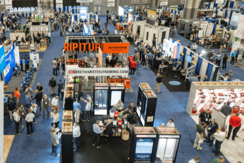 美国幕墙与吊顶展览会AWCI展会现场图片