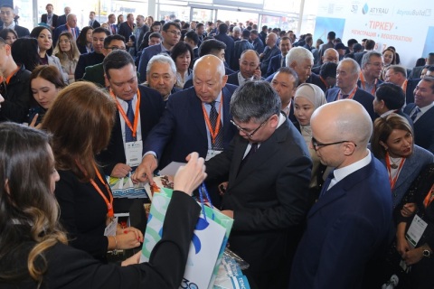 哈萨克斯坦建筑建材展览会展会现场图片