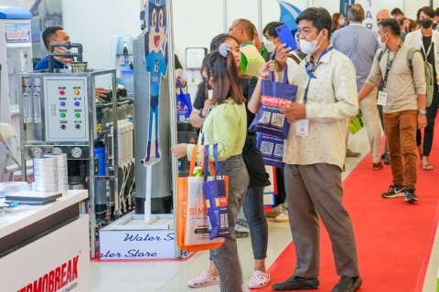 柬埔寨金边建材五金展览会展会现场图片