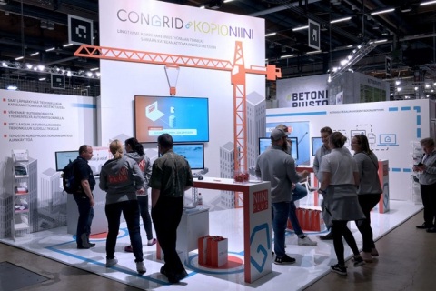 芬兰赫尔辛基建筑建材展览会展会现场图片