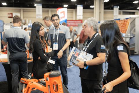 美国幕墙与吊顶展览会AWCI展会现场图片