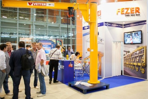 哈萨克斯坦建筑建材展览会展会现场图片