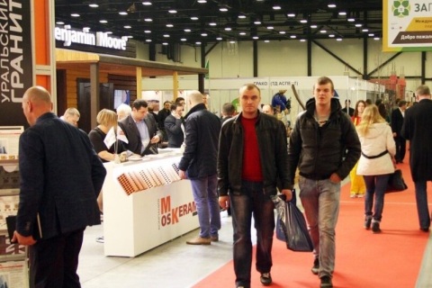 俄罗斯圣彼得堡建材展览会展会现场图片