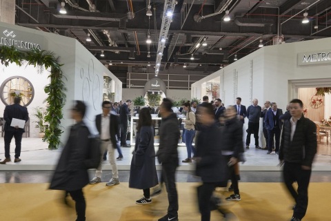 西班牙瓦伦西亚陶瓷及厨房卫浴展览会展会现场图片