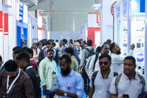印度紧固件展展会现场图片
