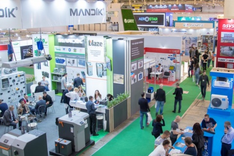 乌克兰基辅暖通卫浴展览会展会现场图片