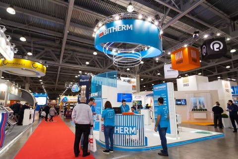 俄罗斯莫斯科暖通制冷及空调卫浴展览会展会现场图片