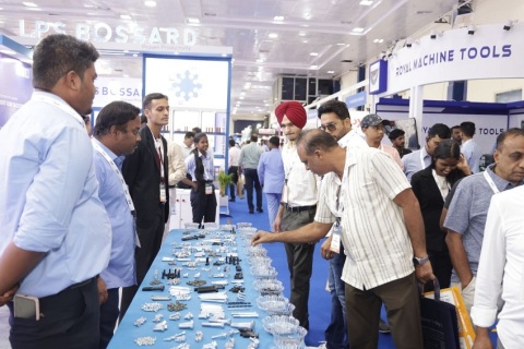 印度紧固件展展会现场图片