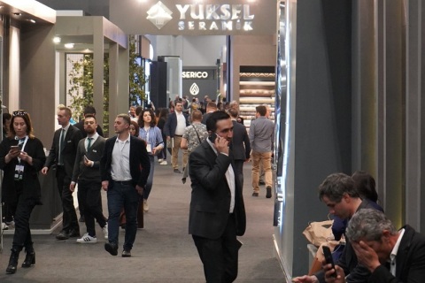 土耳其伊斯坦布尔陶瓷卫浴展览会展会现场图片