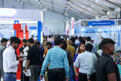 印度紧固件展展会现场图片
