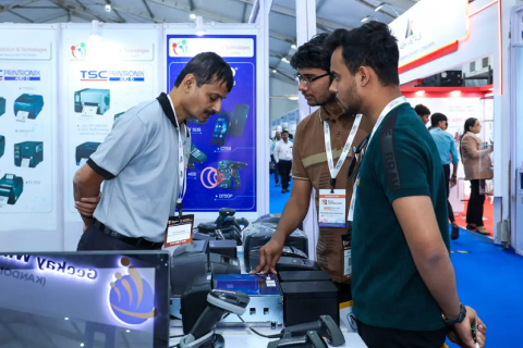 印度紧固件展展会现场图片