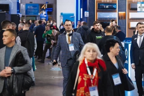 俄罗斯莫斯科暖通制冷及空调卫浴展览会展会现场图片